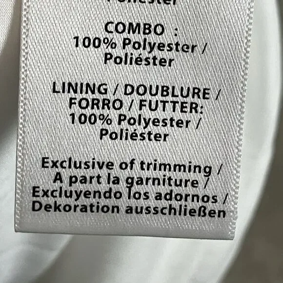 Rachel Zoe Dress Womens 4 White Sequin Maxi Gown Open Back Embellished Outline‎